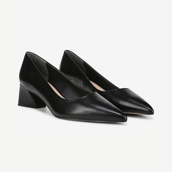 Franco Sarto Shoes - NWOB Franco Sarto Racer Block Heel Pump Black Size 7.f